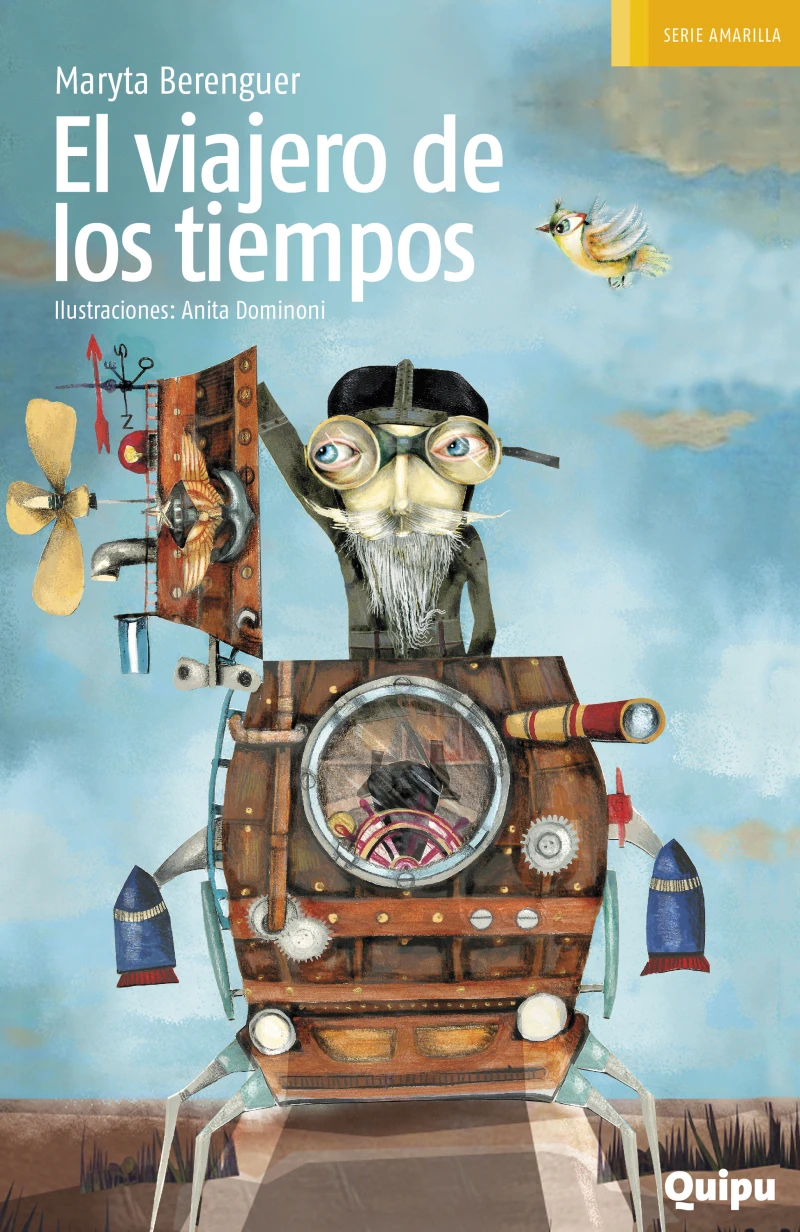 Portada: El viajero de los tiempos