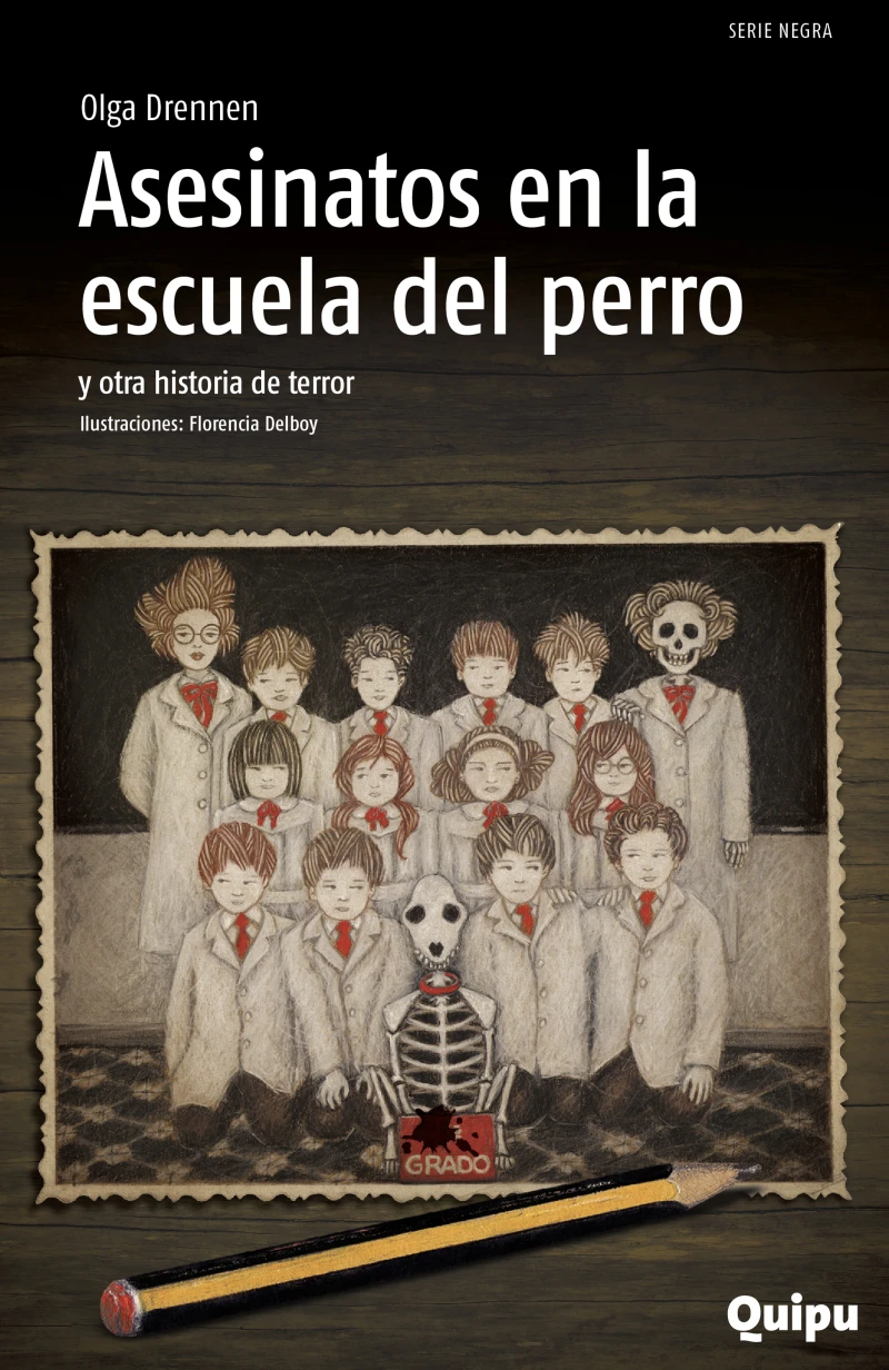 Portada: Asesinatos en la escuela del perro