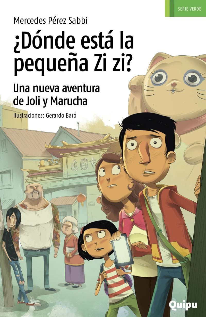 Portada: ¿Dónde está la pequeña Zi zi?