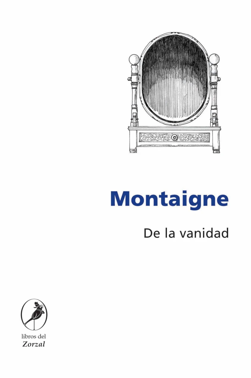 Portada: De la vanidad