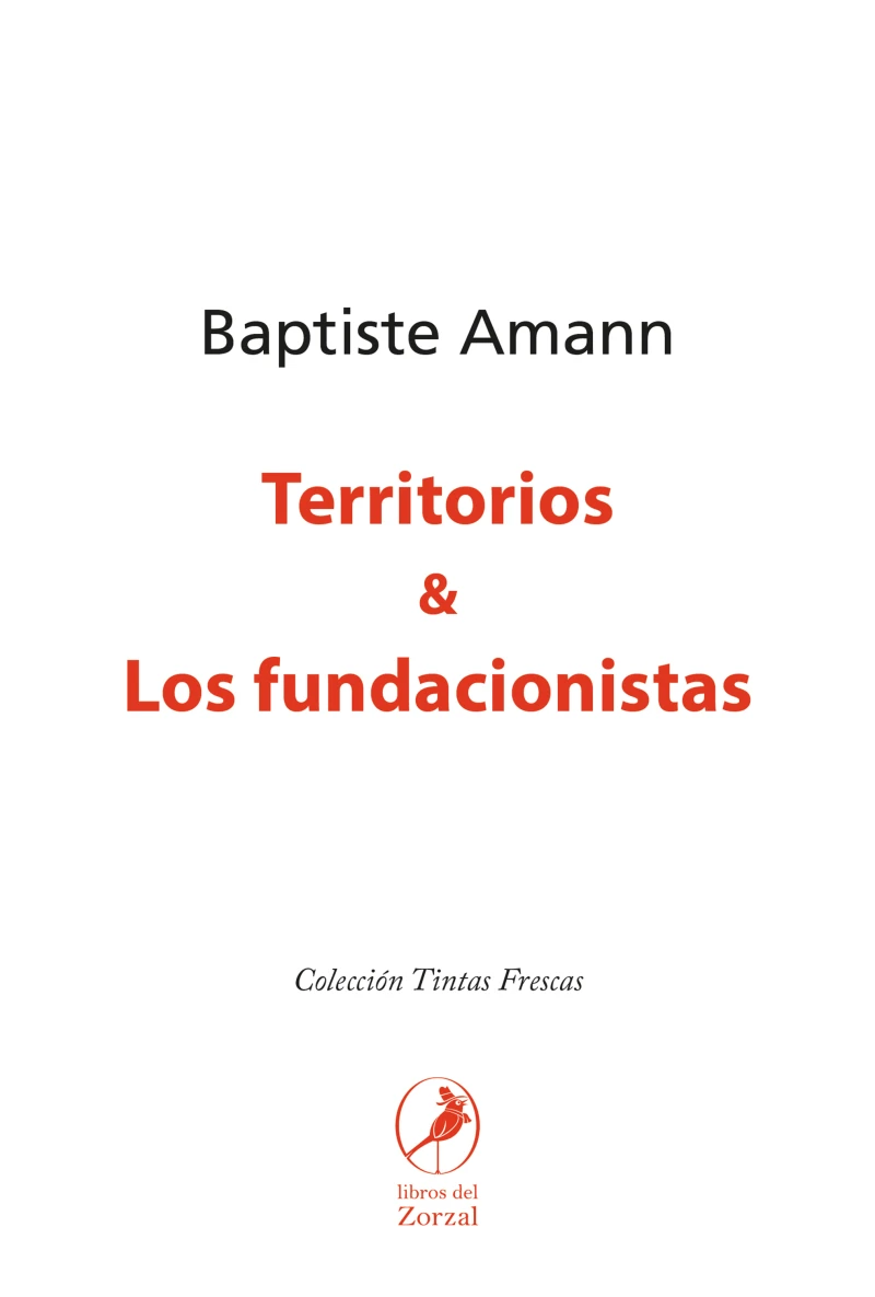 Portada: Territorios & Los fundacionistas