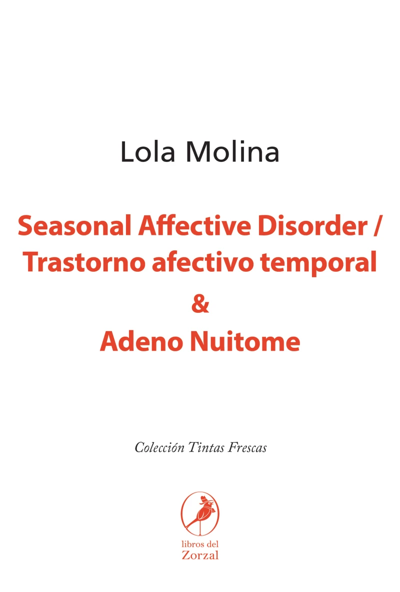 Portada: Seasonal Affective Disorder / Trastorno afectivo temporal & Adeno Nuitome