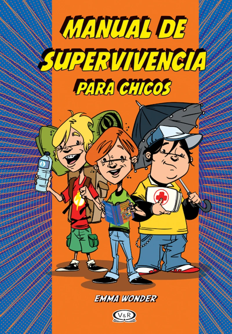 Portada: Manual de supervivencia para chicos