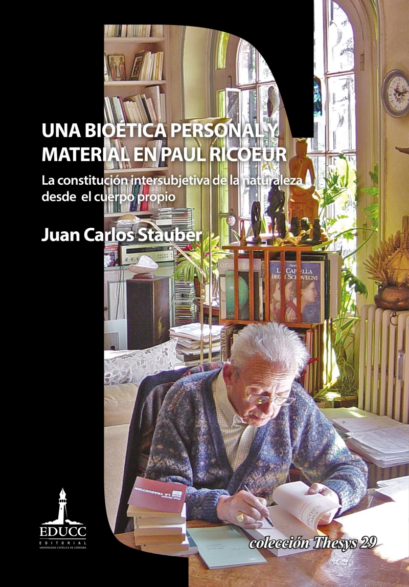 Portada: Una bioética personal y material en Paul Ricoeur