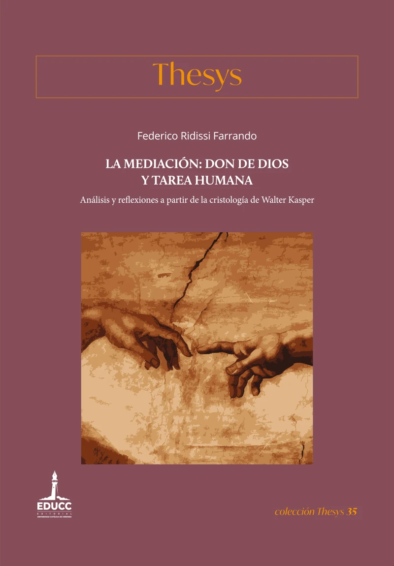 Portada: La mediación: don de Dios y tarea humana