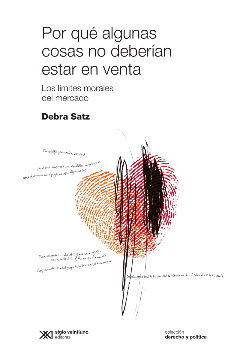 Portada: Por qué algunas cosas no deberían estar en venta