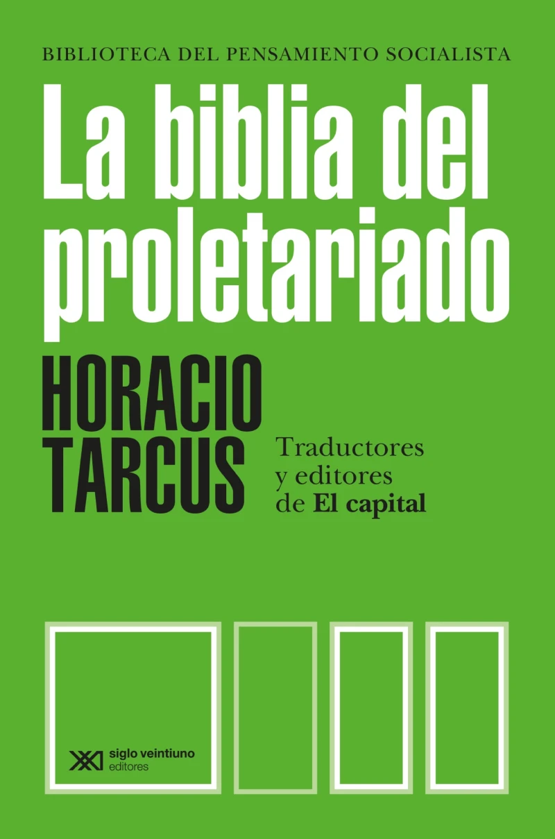 Portada: La biblia del proletariado
