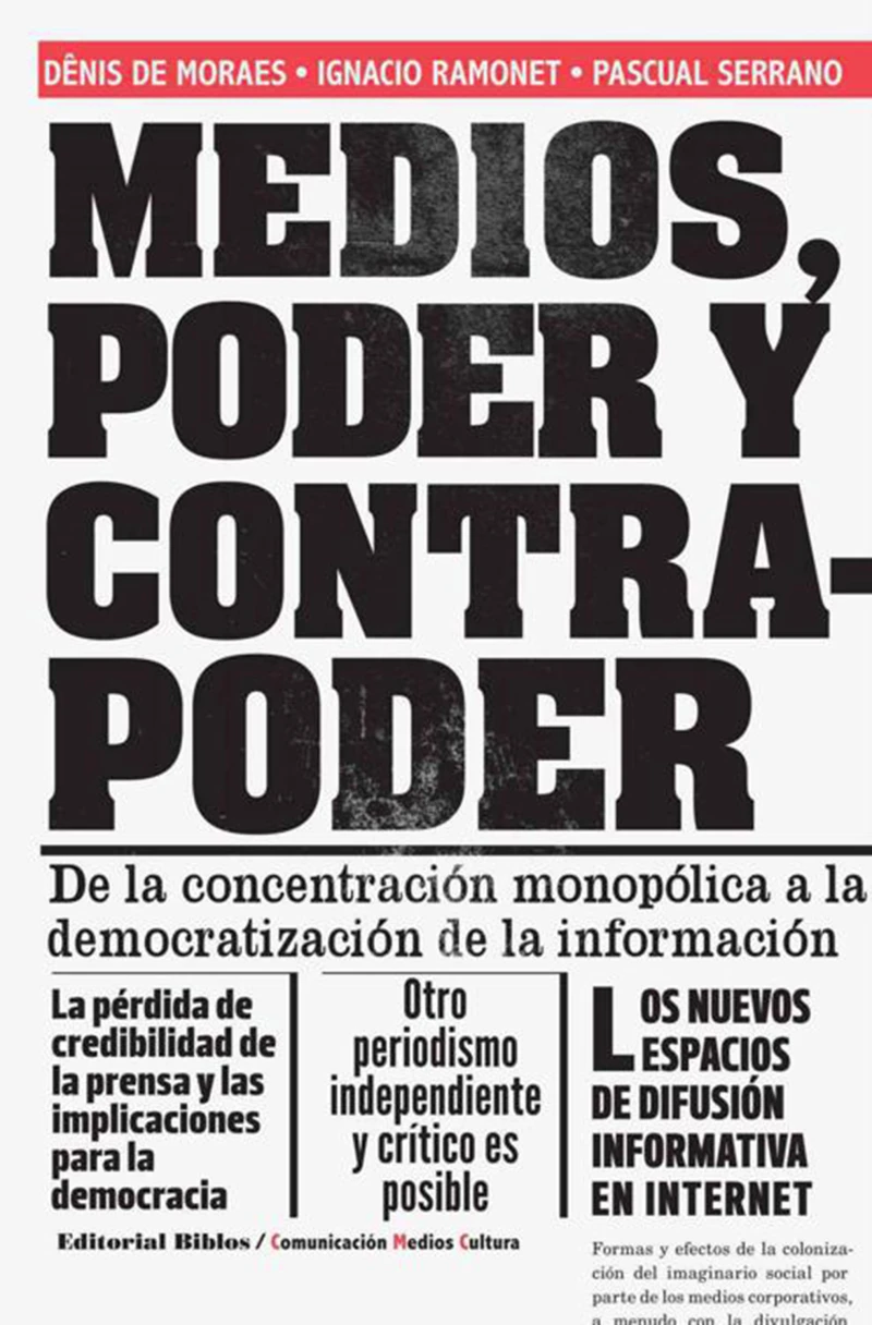 Portada: Medios, poder y contrapoder
