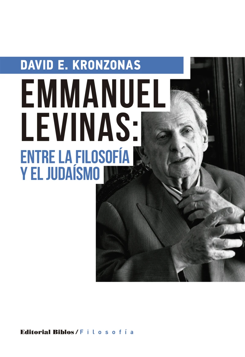 Portada: Emmanuel Levinas: entre la filosofía y el judaísmo