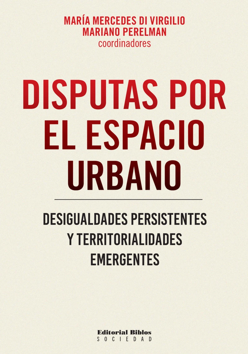 Portada: Disputas por el espacio urbano