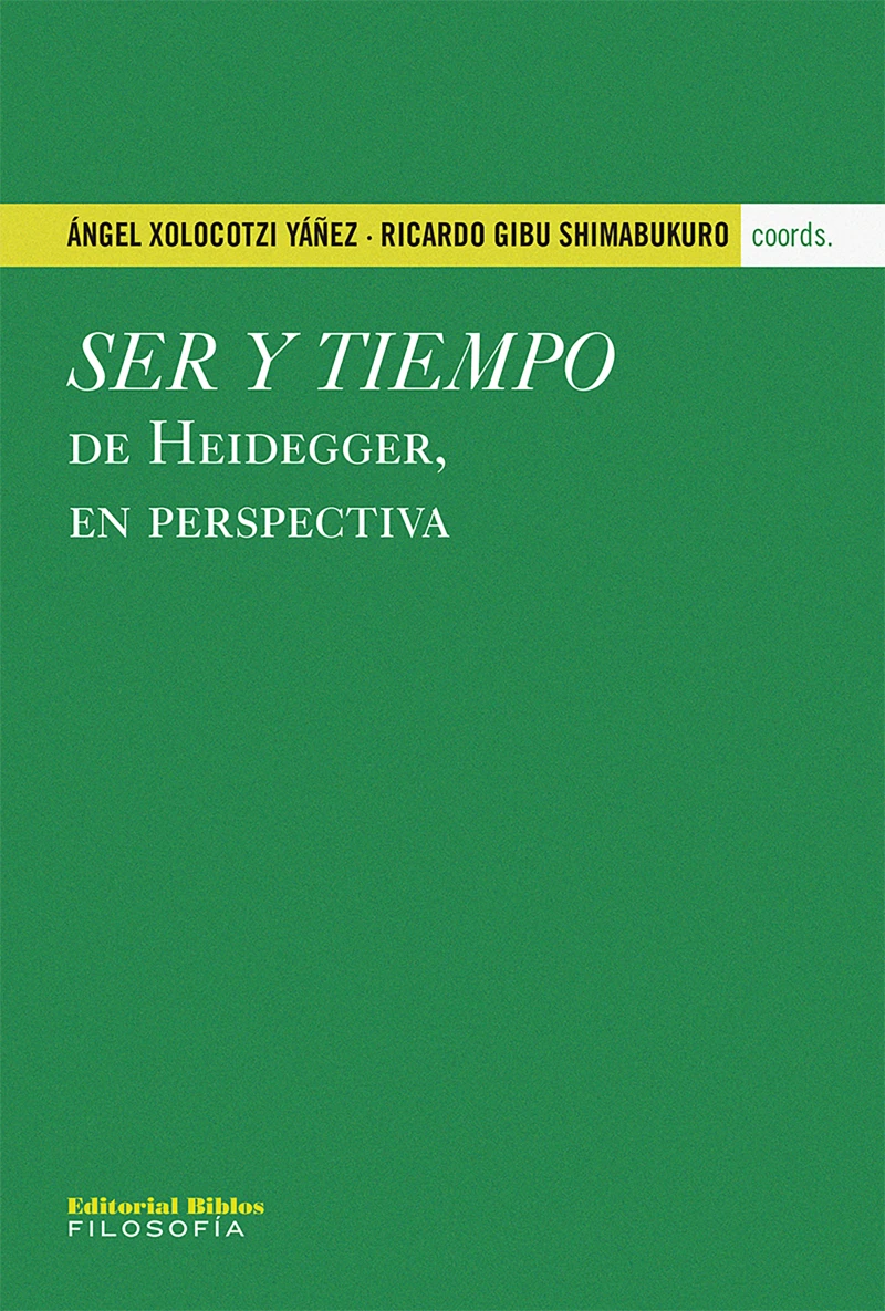 Portada: Ser y tiempo de Heidegger, en perspectiva