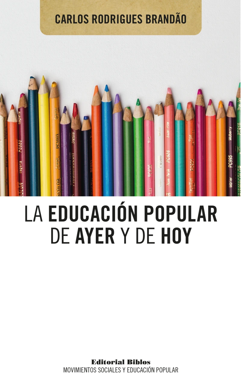 Portada: La educación popular de ayer y de hoy