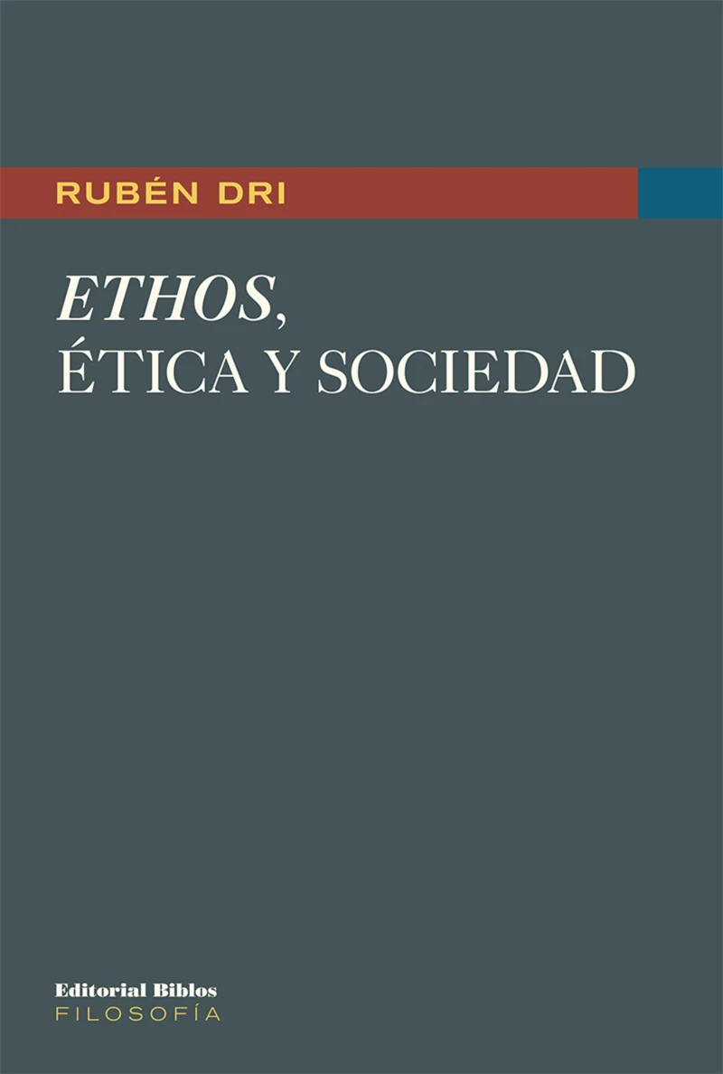 Portada: Ethos, ética y sociedad
