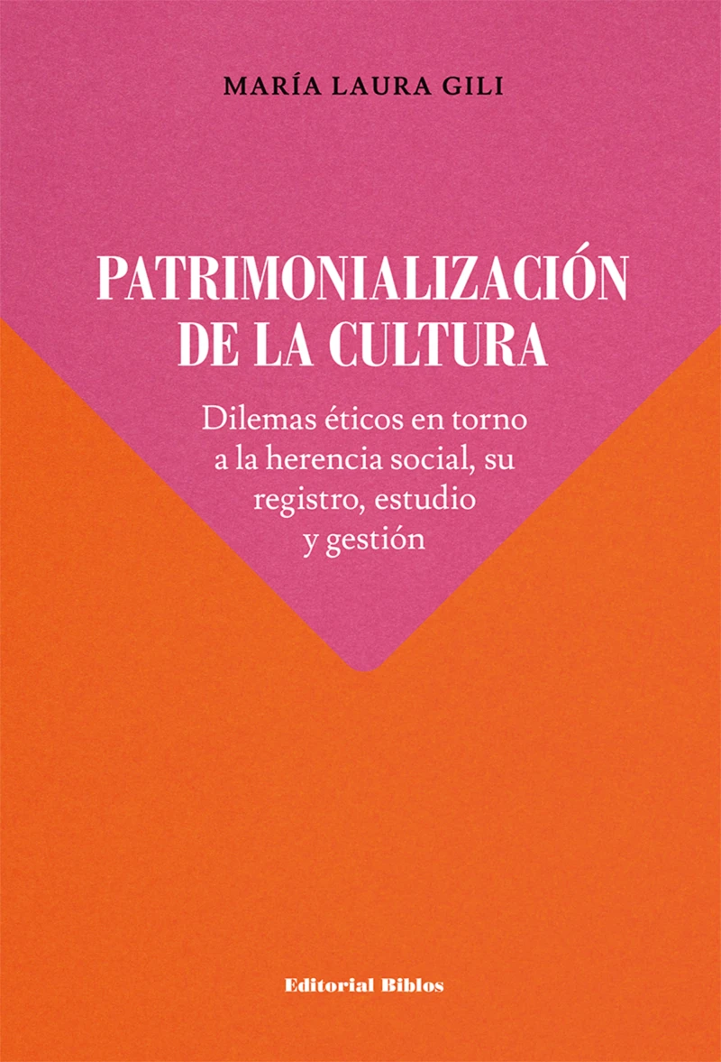 Portada: Patrimonialización de la cultura