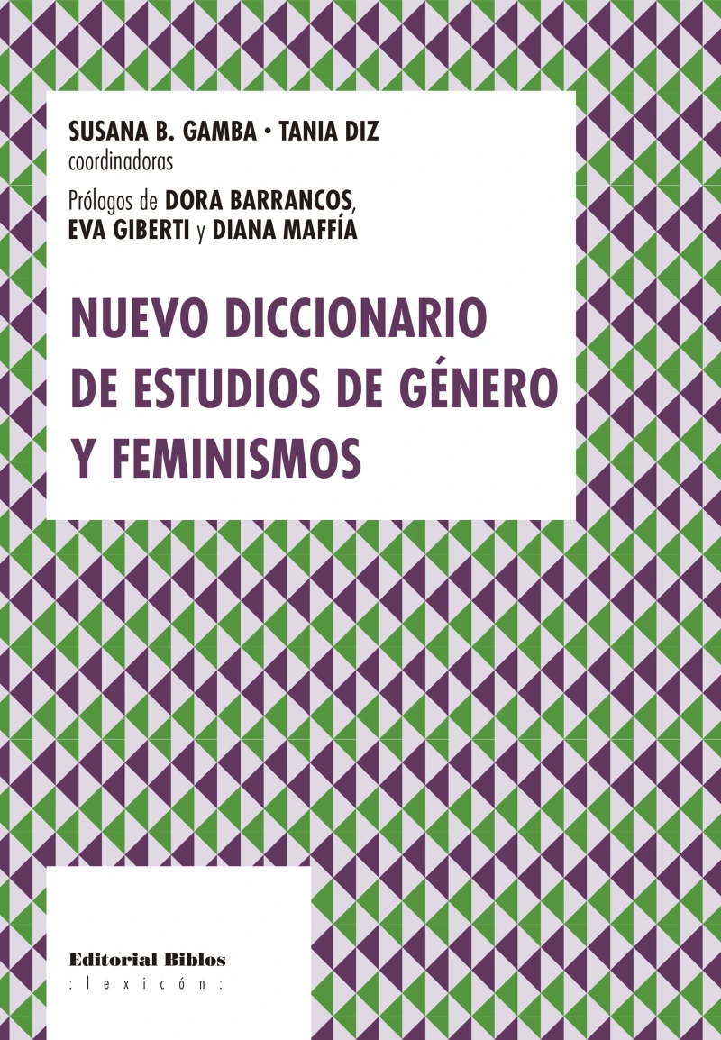 Portada: Nuevo diccionario de estudios de género y feminismos