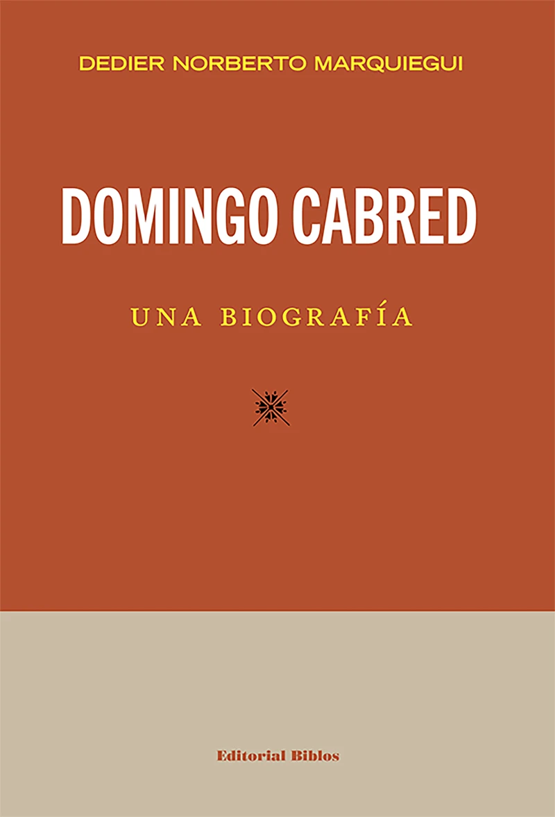 Portada: Domingo Cabred, una biografía