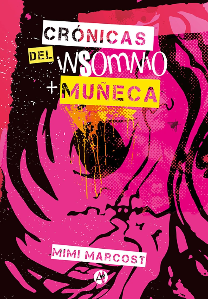 Portada: Crónicas del insomnio + muñeca