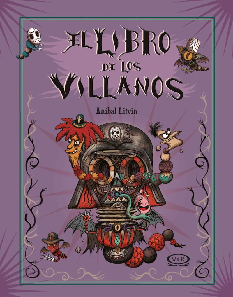 Portada: El libro de los villanos