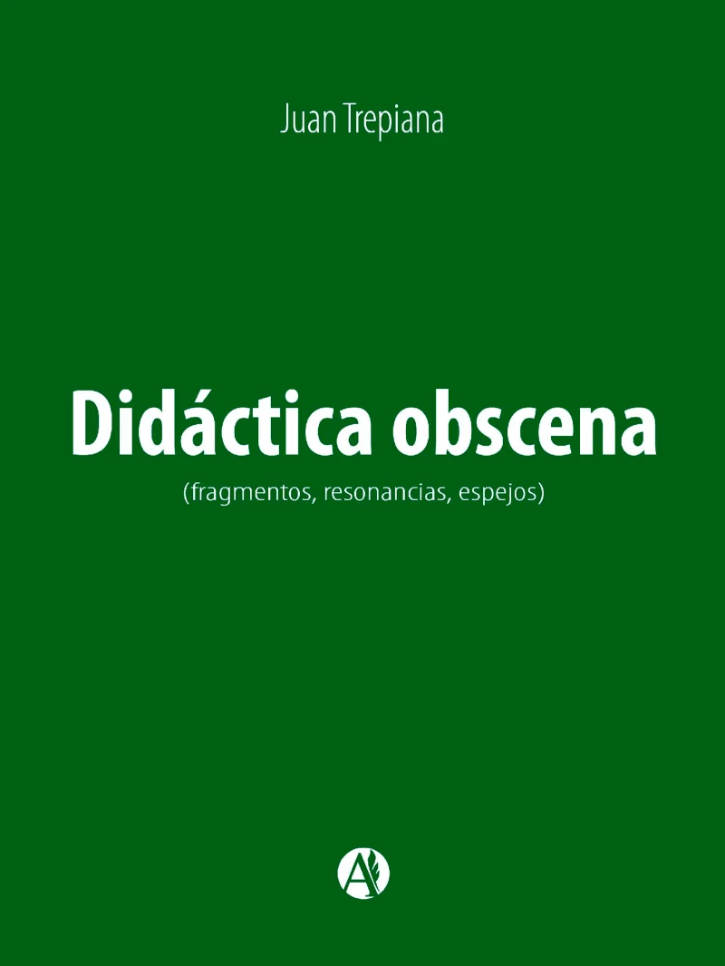 Portada: Didáctica obscena