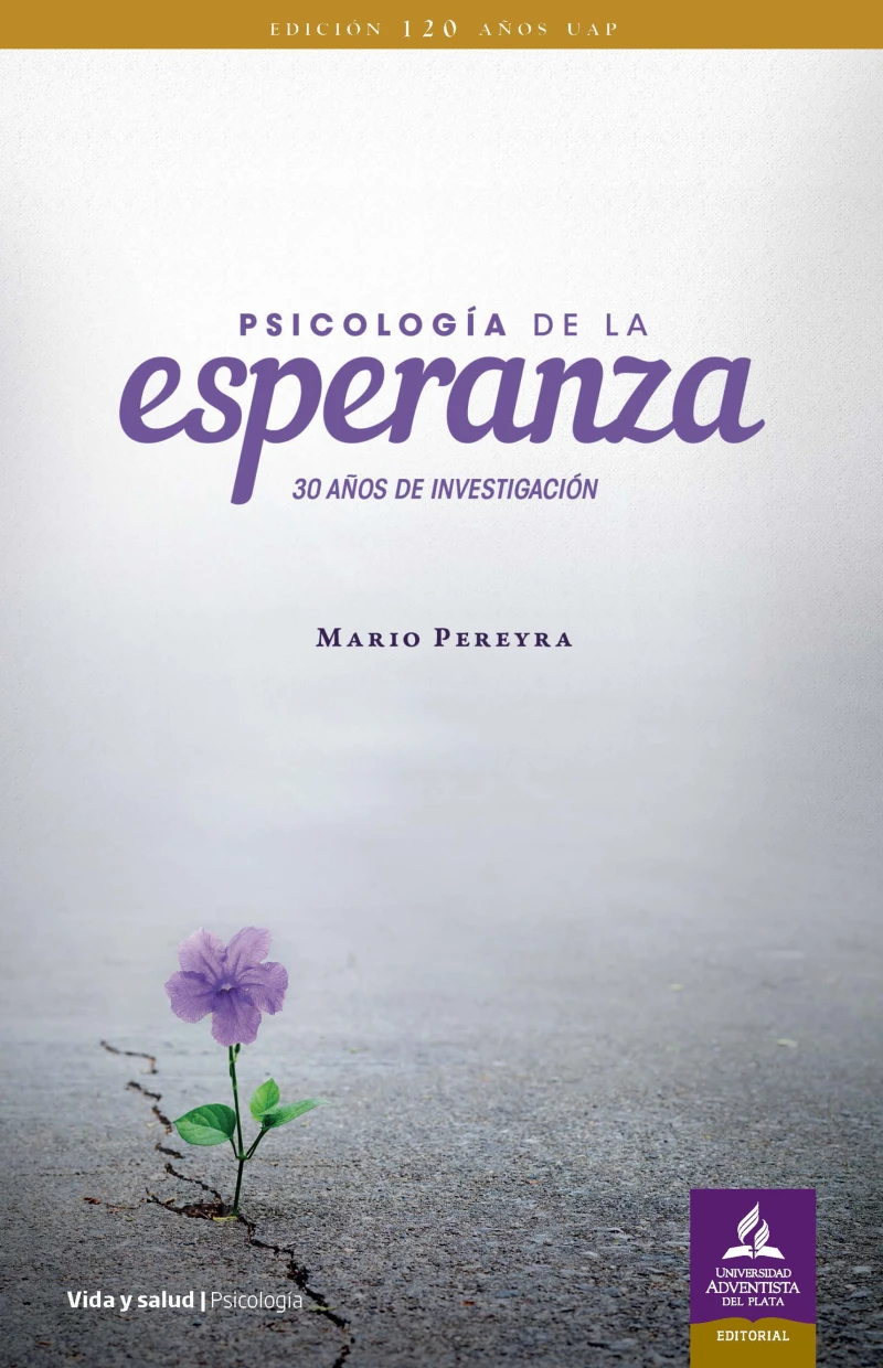Portada: Psicología de la esperanza