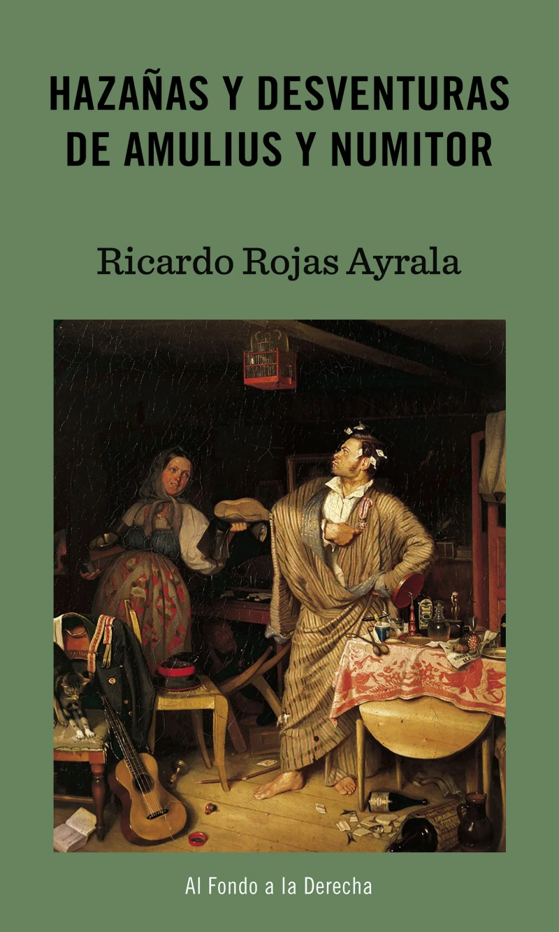 Portada: Hazañas y desventuras de Amulius y Numitor