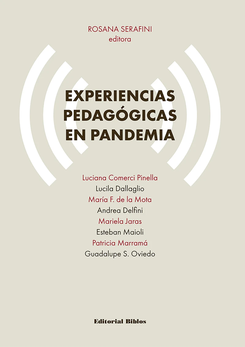 Portada: Experiencias pedagógicas en pandemia