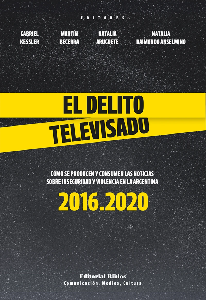 Portada: El delito televisado