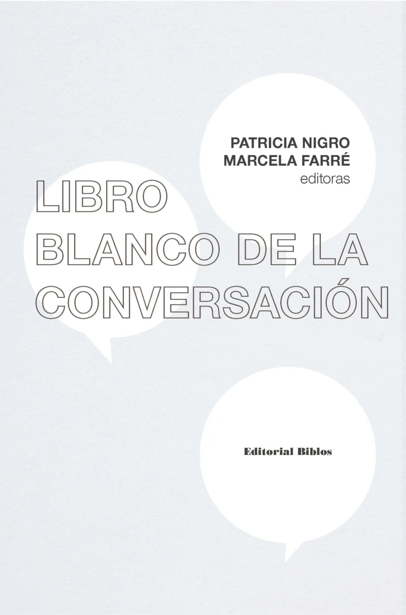 Portada: Libro blanco de la conversación