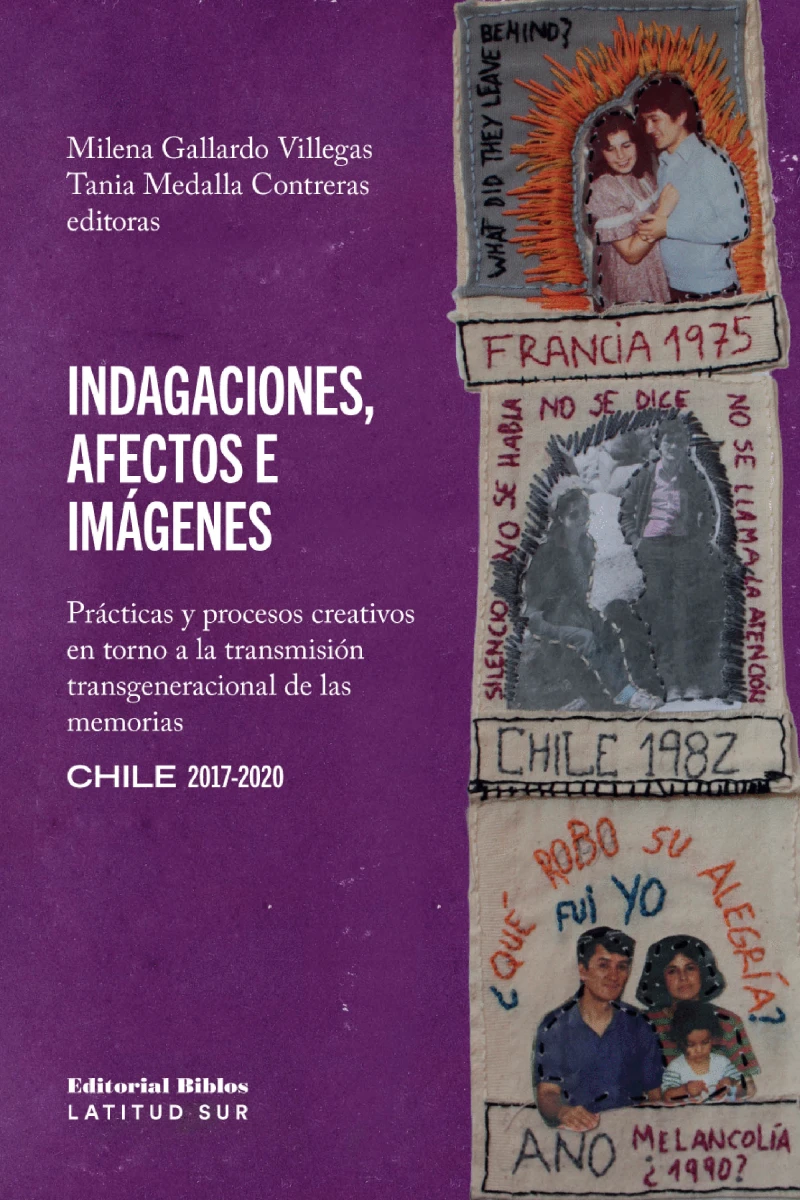 Portada: Indagaciones, afectos e imágenes