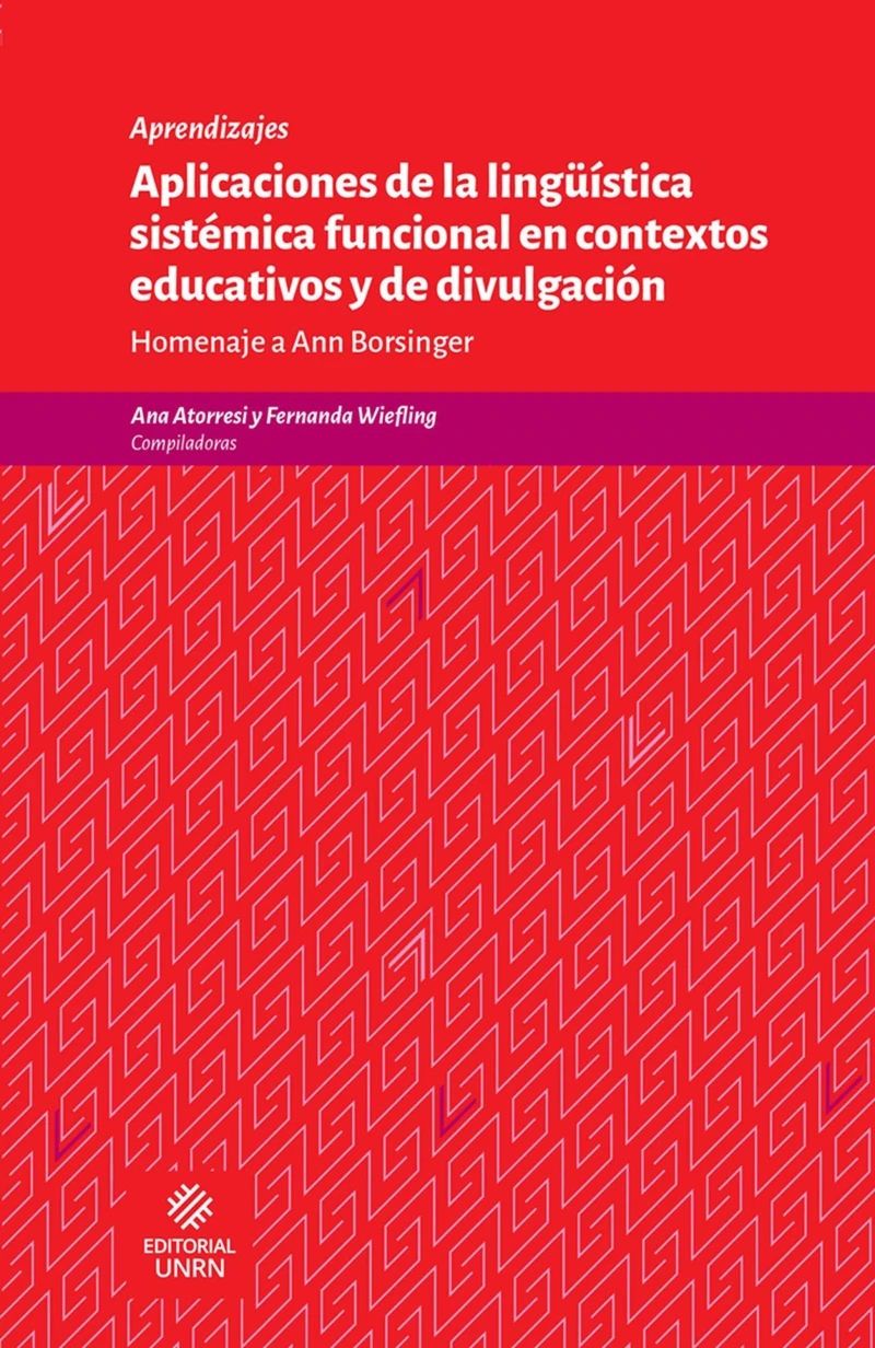 Portada: Aplicaciones de la lingüística sistémica funcional en contextos educativos y de divulgación