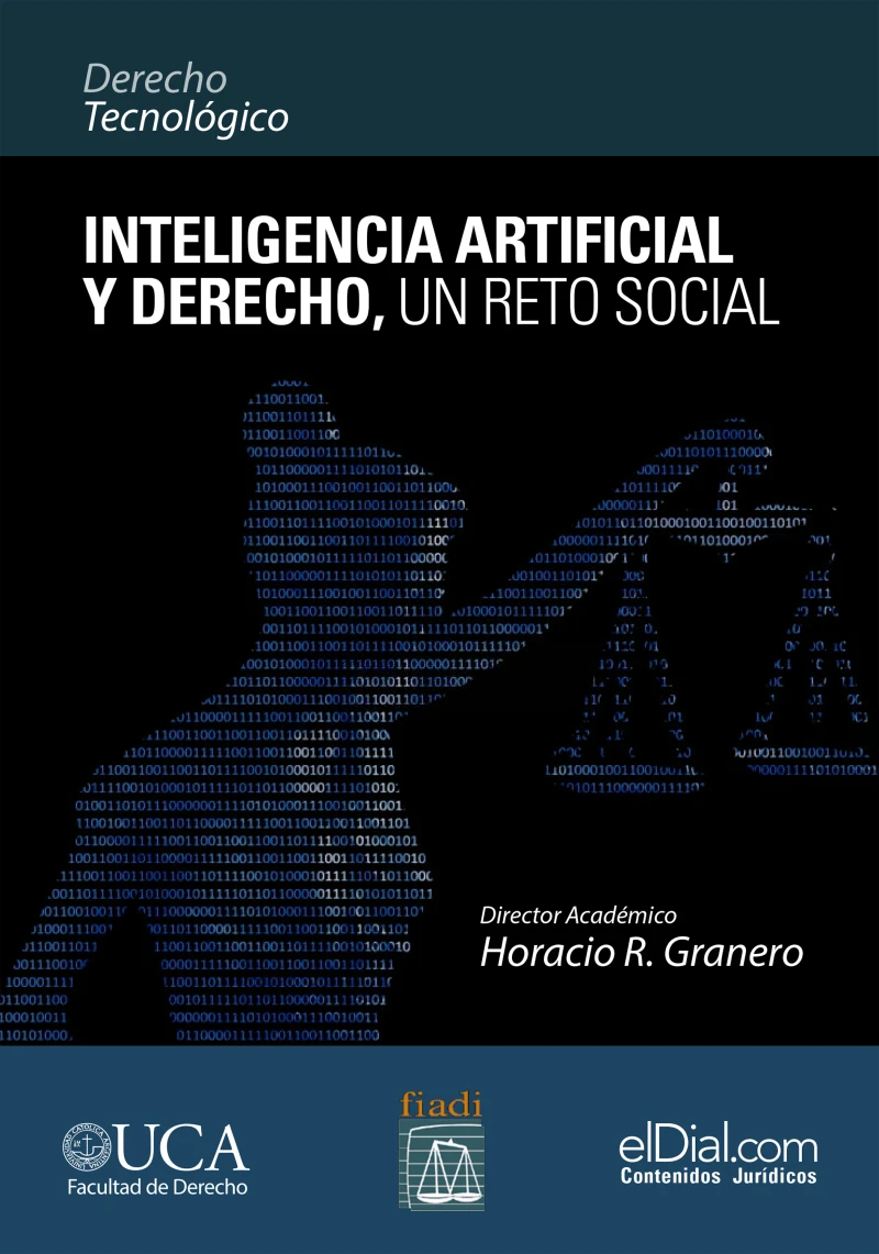 Portada: Inteligencia artificial y derecho, un reto social