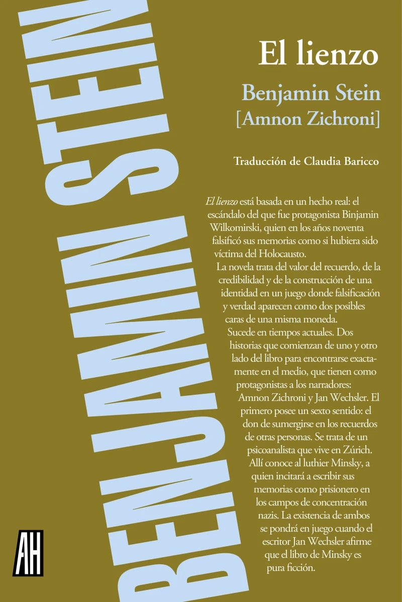 Portada: El lienzo