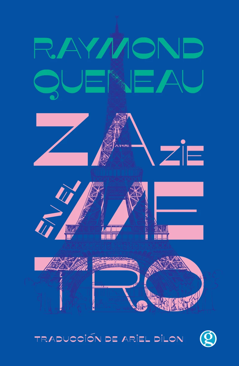 Portada: Zazie en el metro