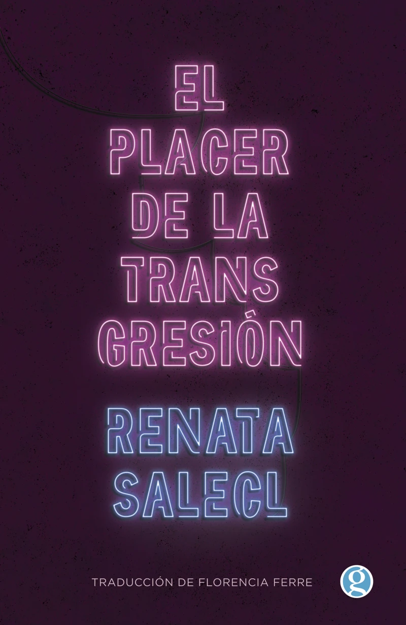 Portada: El placer de la transgresión