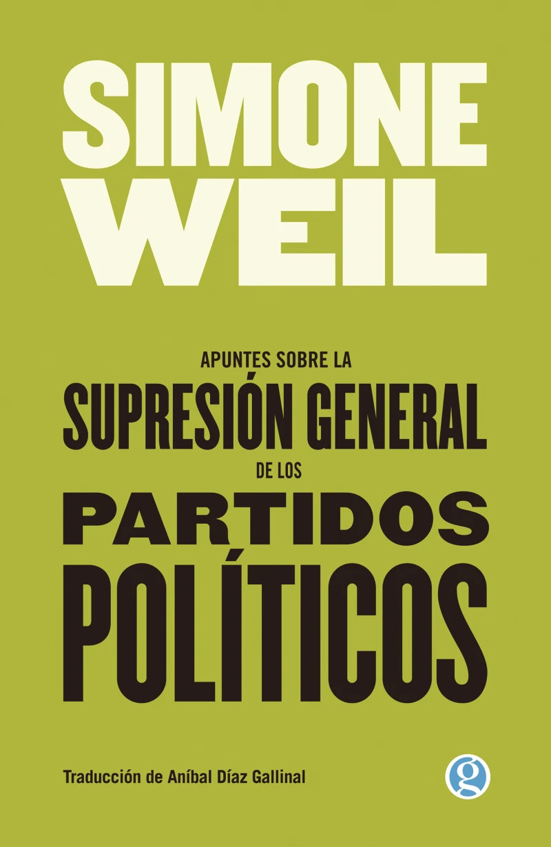 Portada: Apuntes sobre la supresión general de los partidos políticos