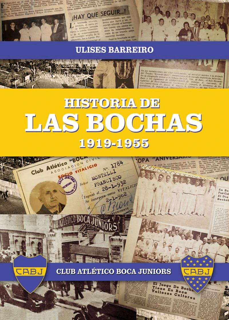 Portada: Historia de las bochas 1919-1955