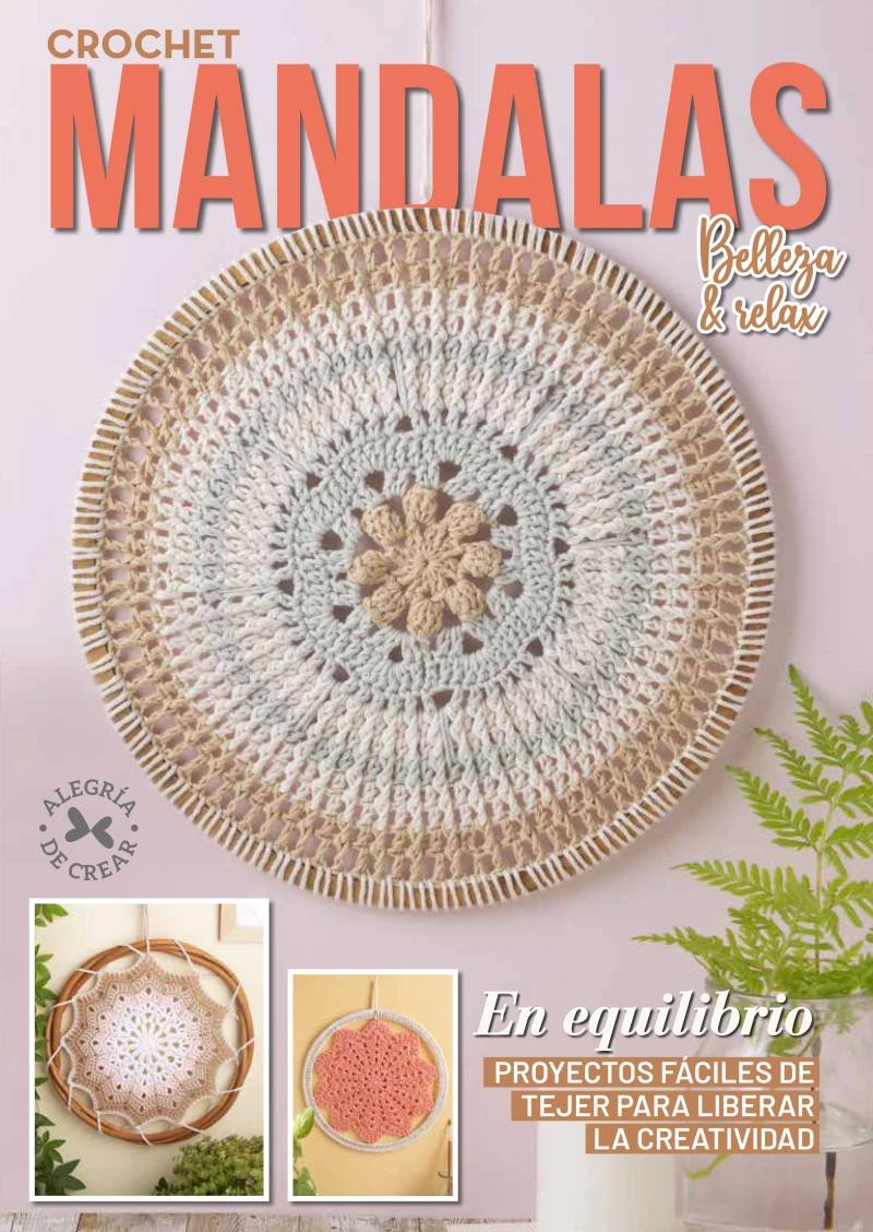 Portada: Crochet Mandalas. Belleza y relax