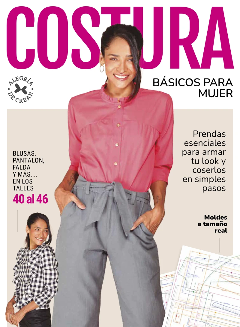 Portada: Costura Básicos para mujer