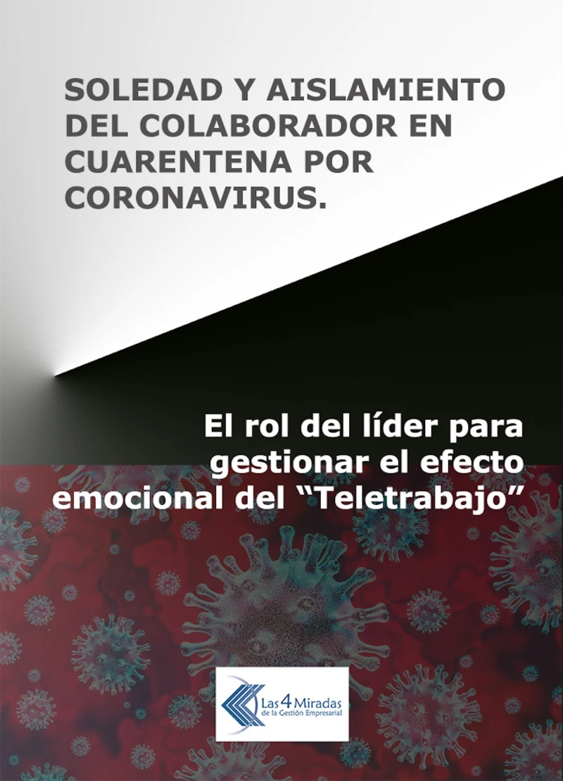 Portada: Soledad y aislamiento del colaborador en cuarentena por coronavirus