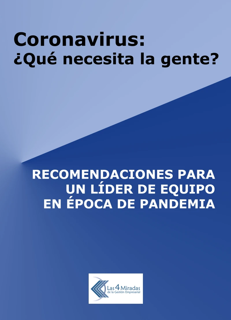 Portada: Coronavirus: ¿qué necesita la gente?