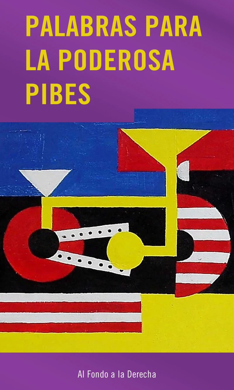 Portada: Palabras para La Poderosa Pibes