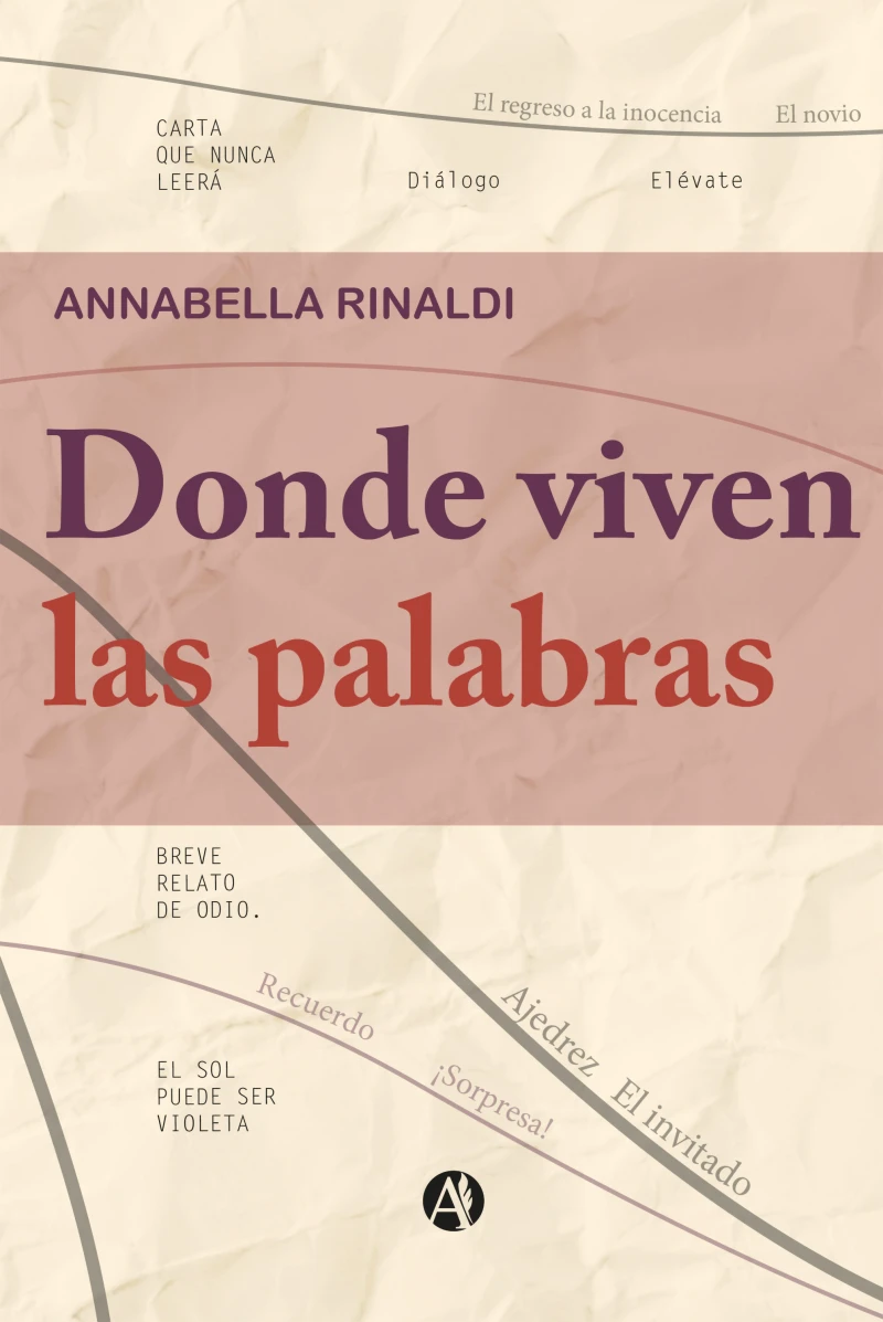 Portada: Donde viven las palabras