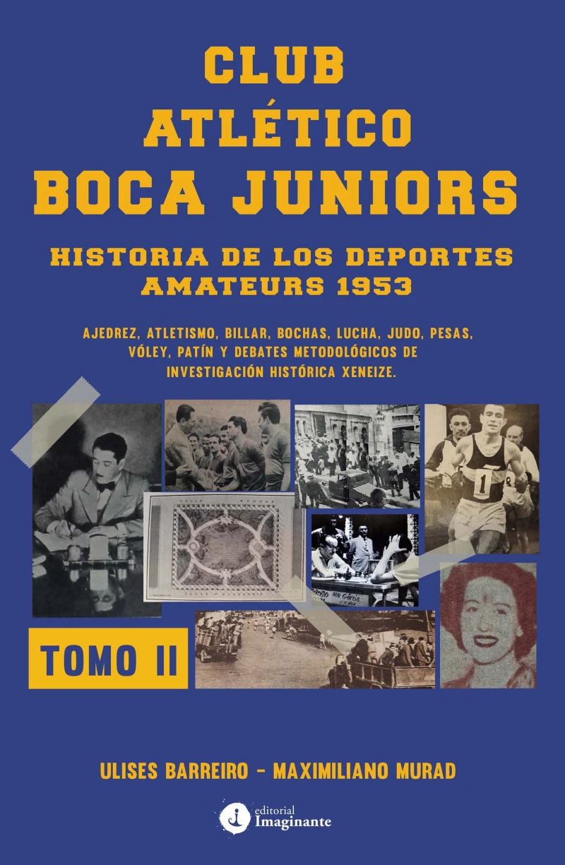 Portada: Club atlético Boca Juniors 1953  II