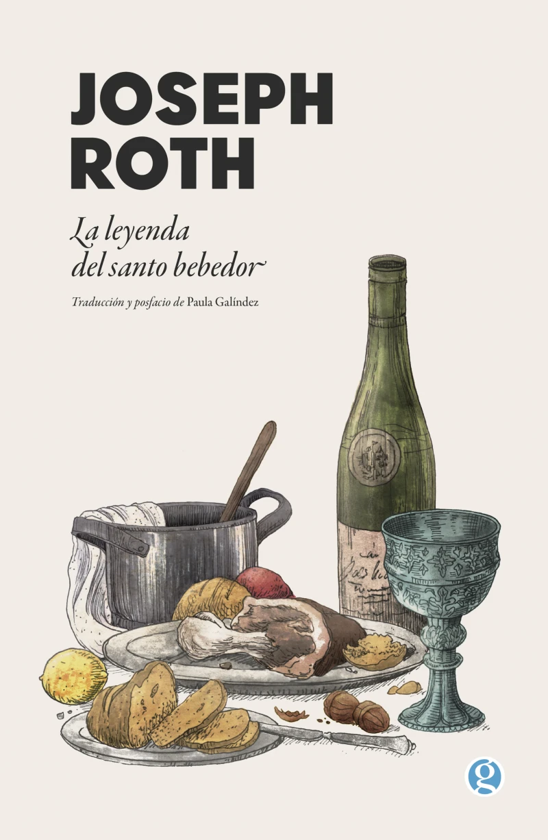 Portada: La leyenda del santo bebedor