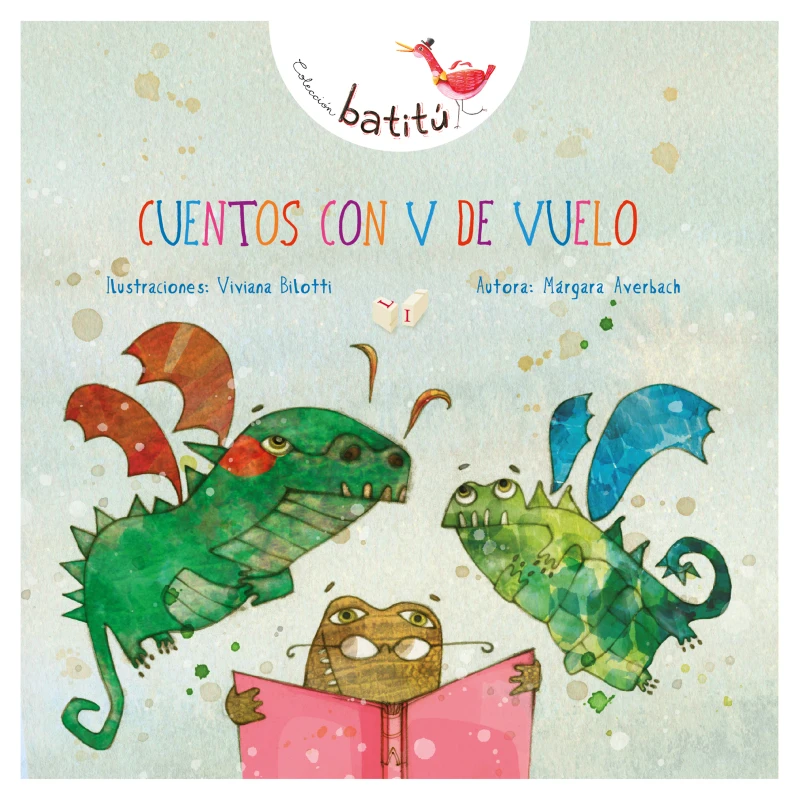 Portada: Cuentos con V de vuelo