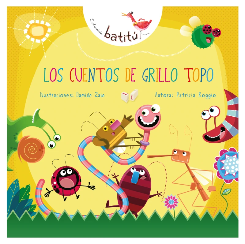 Portada: Los cuentos de Grillo Topo