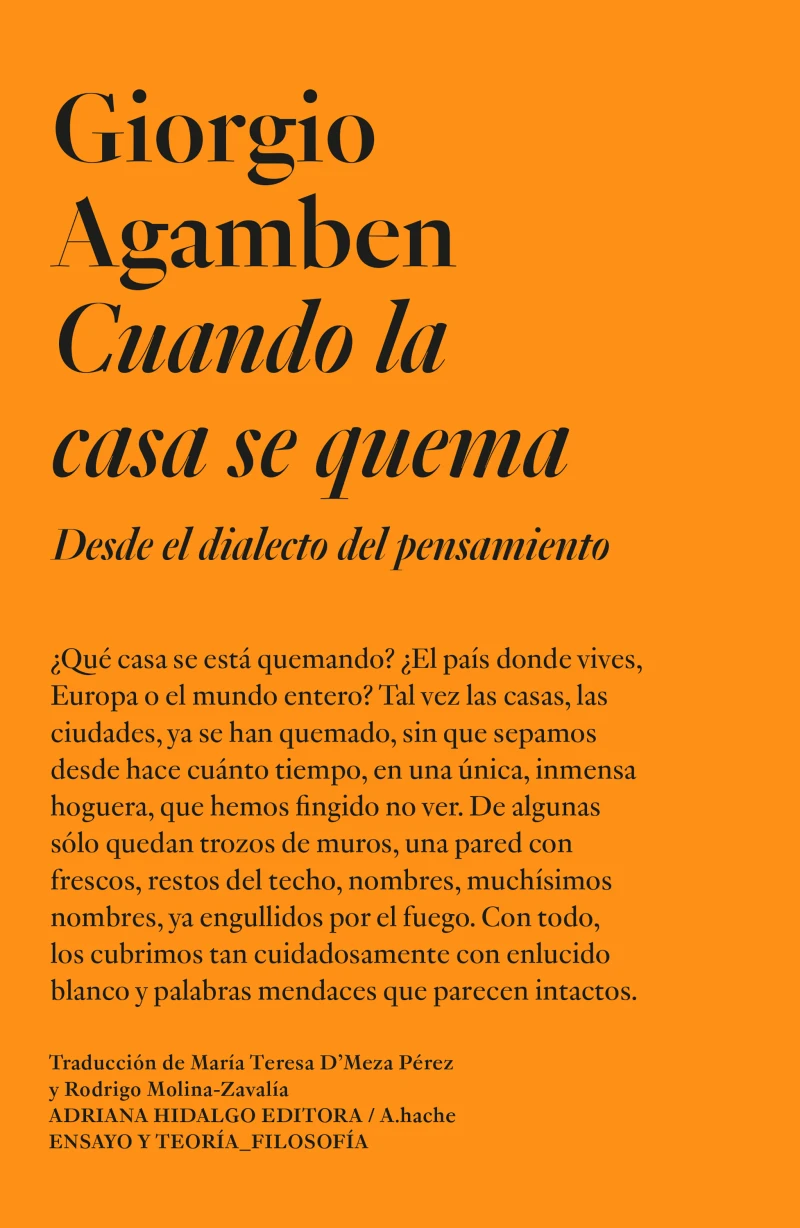 Portada: Cuando la casa se quema