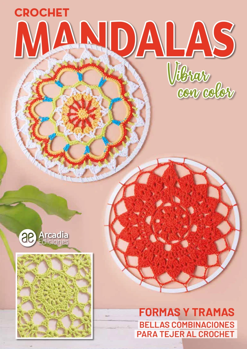 Portada: Crochet Mandalas. Vibrar con color