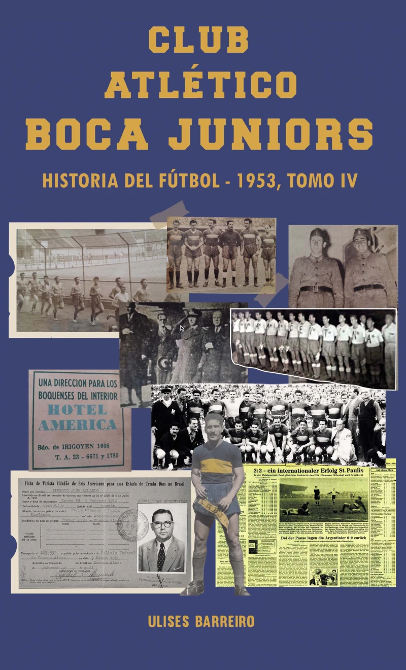 Portada: Club atlético Boca Juniors 1953 IV