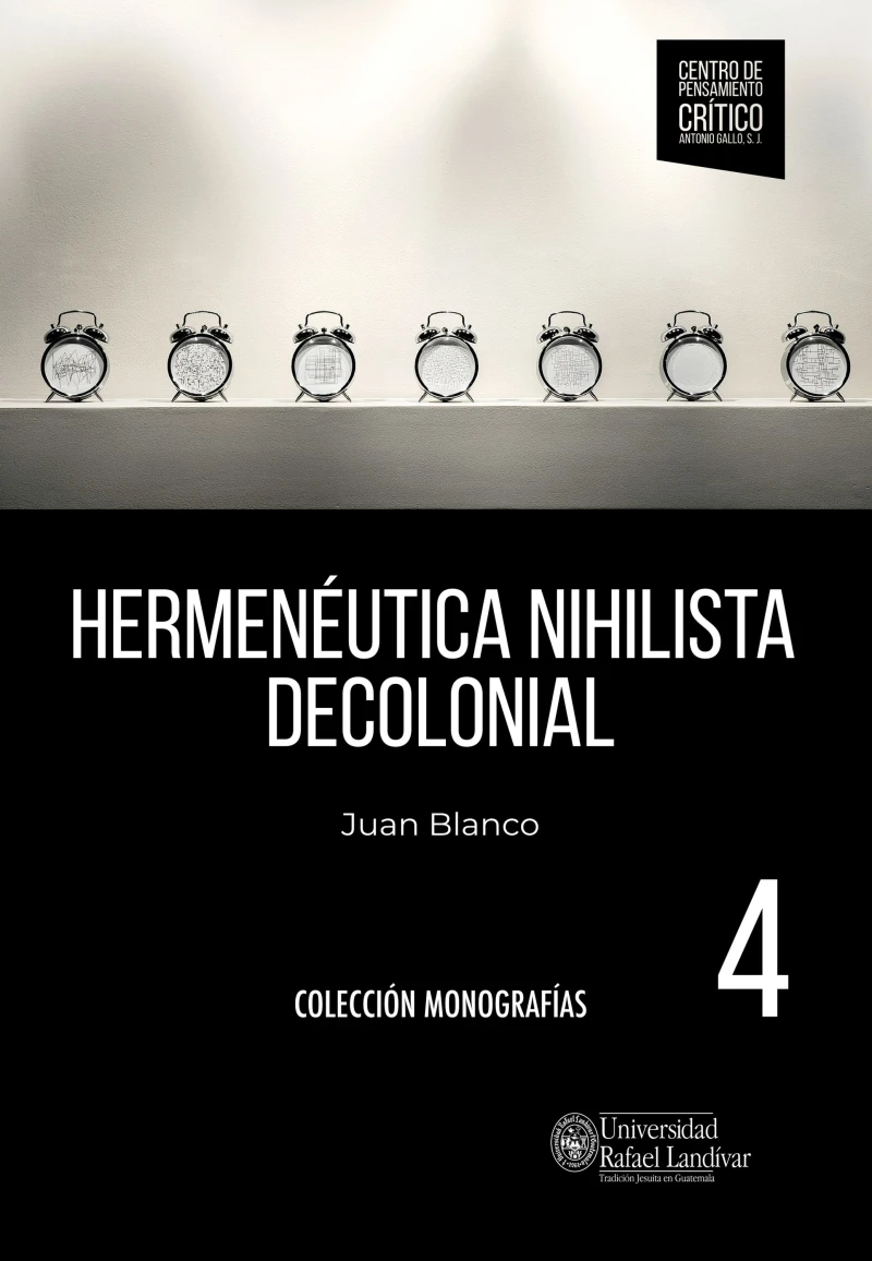 Portada: Hermenéutica nihilista decolonial